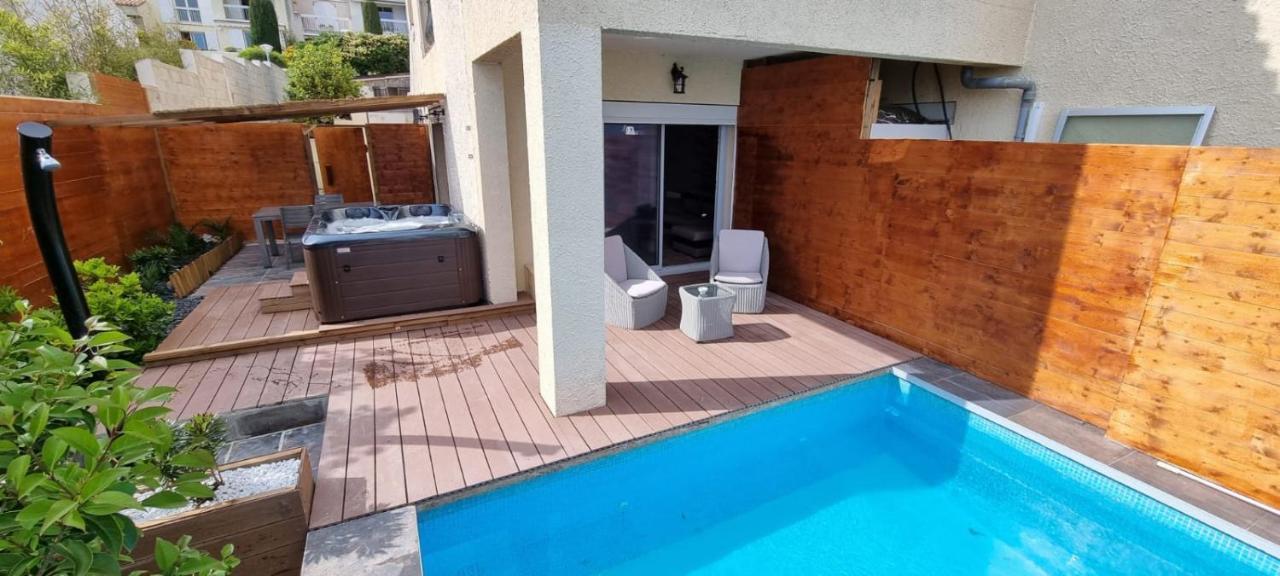 Reves De Vie, Appartement Vue Mer, Grande Piscine Privee , Spa Privatif Каси Экстерьер фото